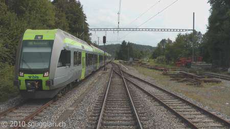 Vista dalla cabina - BLS RABe 535 (Lotschberger)